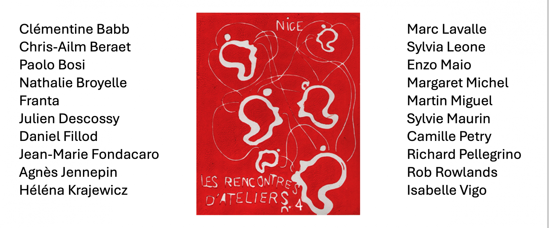 LES RENCONTRES D ATELIER ( édition 4 )