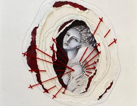 CONVERGENCE N°03-2023 en 30X40 CM de Nathalie broyelle