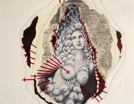 « Version,  pour Saint Agathe  » N°7-2023 en 30/40  BROYELLE NATHALIE