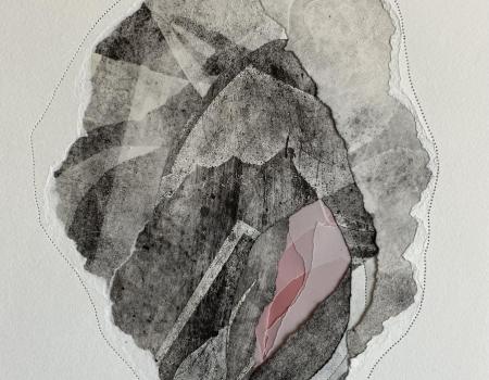 XXIV-04.NB florigine aux caches gravés 2024 30x40cm