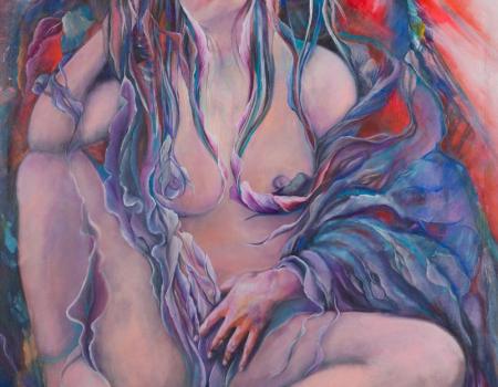 Nymphe en foret de Nathalie broyelle