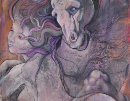 Femme en scelle de la série de Disparitions