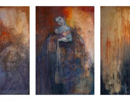 Vierge bleue ou vierge sans enfant - de Nathalie Broyelle