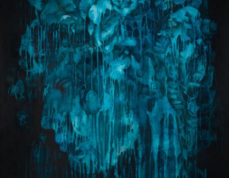 Antique de Nathalie Broyelle - Peinture acrylique sur toile - 100*120 cm - 2025